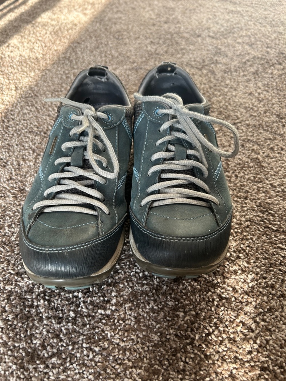 Dansko Women's Navy Suede Waterproof Slip Resistant Athletic Shoe - Picture 4 of 8
